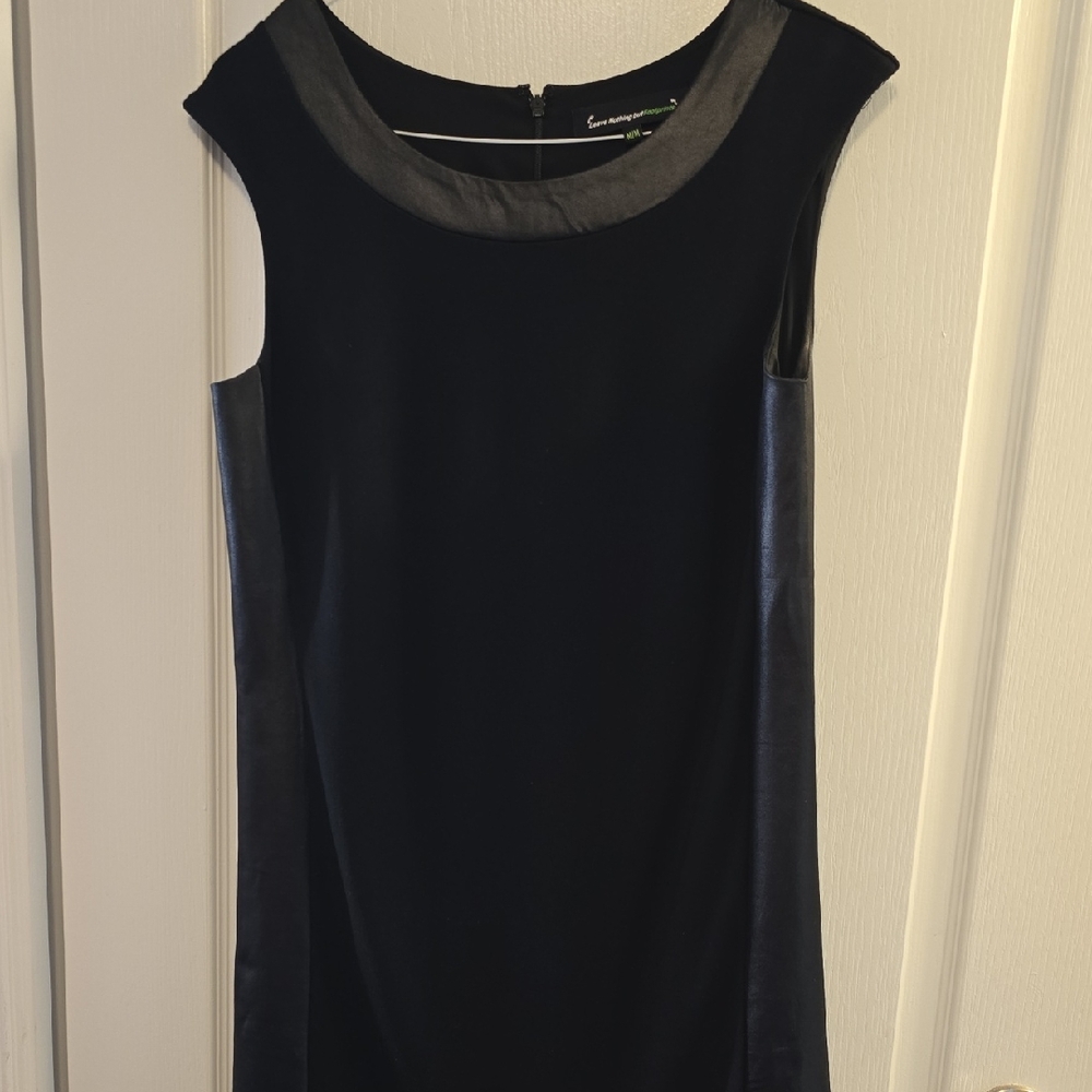 Elegant Black Sleeveless Mini Dress